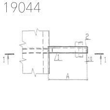 Крепления трубопроводов КПМ2-180-72 Т-ММ-08-2009-17