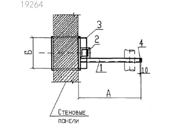 Крепления трубопроводов КСП4-100-6 Т-ММ-08-2009-7