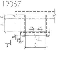 Крепления трубопроводов КПМ6-60-120 Т-ММ-08-2009-19