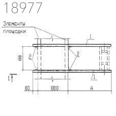 Крепления трубопроводов КПМ13-50-10 Т-ММ-08-2009-21