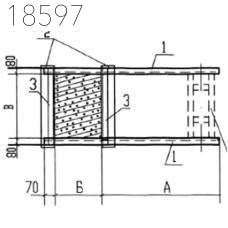 Крепления трубопроводов ККЖ11-100-10 Т-ММ-08-2009-10