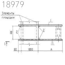 Крепления трубопроводов КПМ13-90-10 Т-ММ-08-2009-21