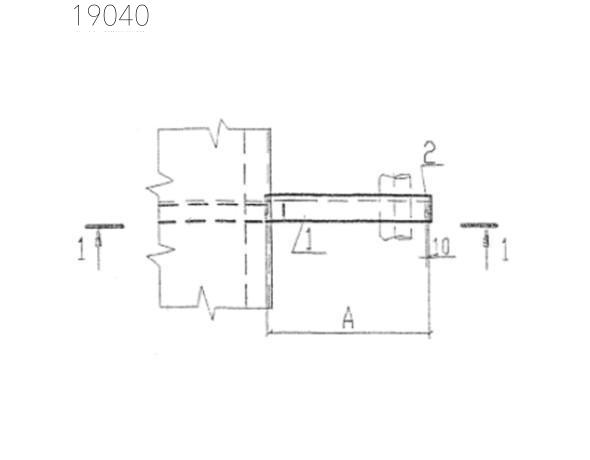 Крепления трубопроводов КПМ2-100-72 Т-ММ-08-2009-17