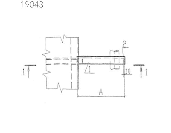 Крепления трубопроводов КПМ2-160-72 Т-ММ-08-2009-17