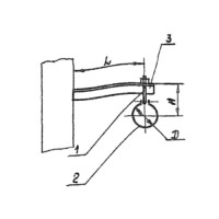 Кронштейн с подвеской 7КГВ-10 315 мм