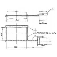 Кронштейн опорный 4КВВ-А-19 250х400 мм