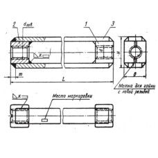 Муфты подвесок стальных трубопроводов МН 3966-62 10 мм