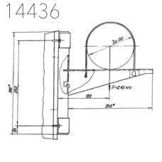 Опора А14Б 384.000 СБ 150 мм