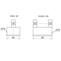 Опоры трубопроводов SFS 5373 80 мм