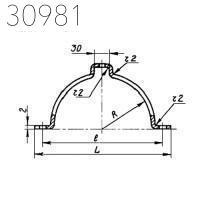 Полухомут ПХ-1-110